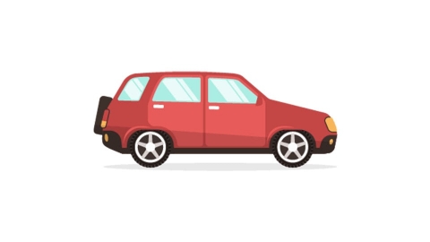 图片素材 扁平车辆SUV轿车 16