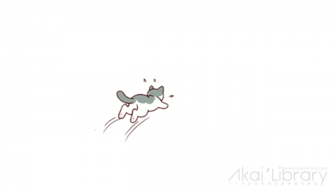 AE模板 卡通小花猫可爱表情花字弹幕元素-1
