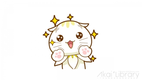 AE模板 卡通小花猫可爱表情花字弹幕元素-11