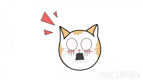 AE模板 卡通小花猫可爱表情花字弹幕元素-9