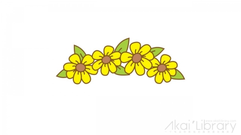 AE模板 卡通小花可爱表情花字弹幕元素-6