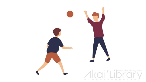 图片素材 扁平打篮球少年青年男生插画卡通日常角色人物-24