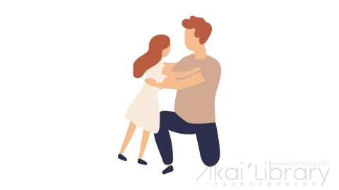 图片素材 扁平父母爸爸女儿孩子插画卡通日常角色人物-7