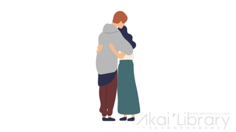 图片素材 扁平拥抱情侣男女插画卡通日常角色人物-15