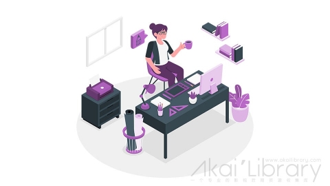 图片素材 设计师工作生活办公等距立体场景