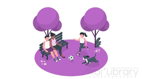 图片素材 公园游玩放松户外休闲等距立体场景