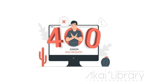 图片素材 400页面错误请求插画扁平场景