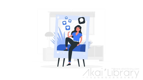 图片素材 意见领袖大V网红kol名人插画扁平场景