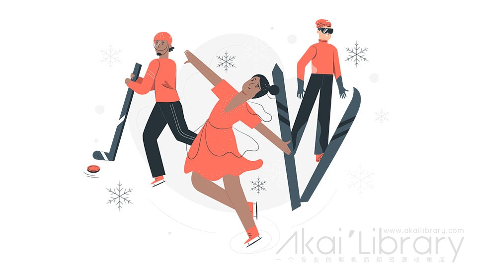 图片素材冬奥会冬季项目滑雪插画扁平场景 源库素材网 图片素材冬奥会冬季项目滑雪插画扁平场景 源库素材网