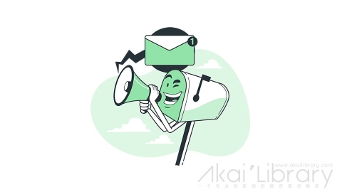 图片素材 邮件信箱插画扁平场景