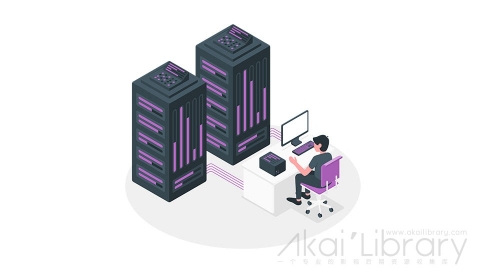 图片素材 服务器主机插画等距立体场景