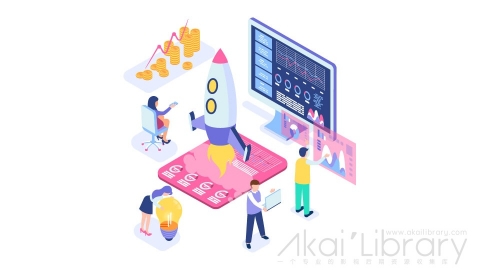图片素材 等距科技办公立体场景-4