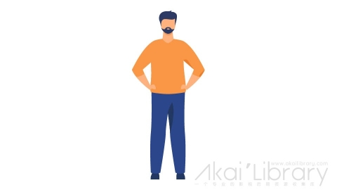 图片素材 扁平男人插画人物角色-7