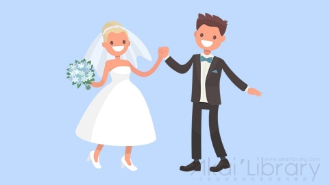 图片素材 扁平新婚夫妇新人日常人物角色-32