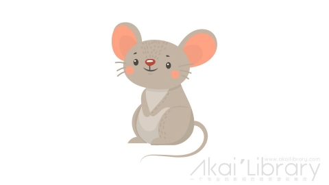 图片素材 扁平老鼠插画动物角色-5