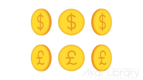 图片素材 扁平金币金融财经道具-14