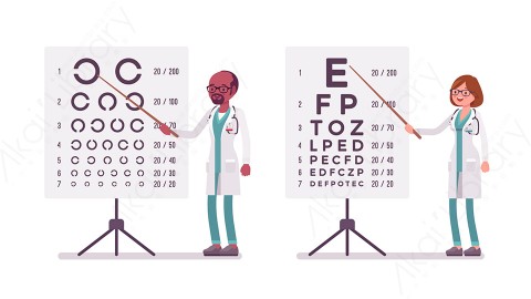 图片素材 扁平医生人物职业角色-4