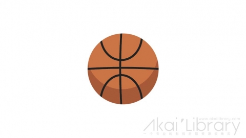 图片素材 扁平运动球类篮球-7