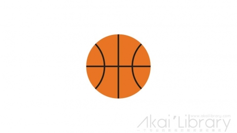图片素材 扁平运动球类篮球-3