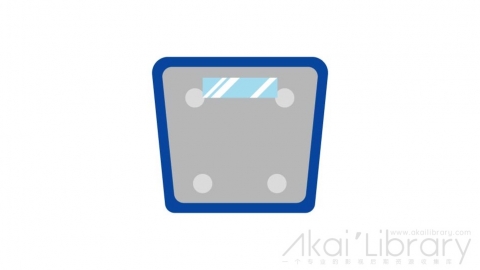 图片素材 扁平体重秤体重计-6