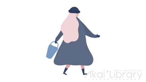 图片素材 扁平冬装女生女人插画卡通日常角色人物-17