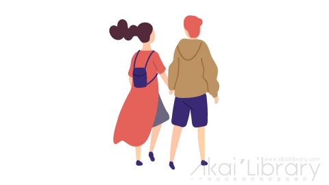 图片素材 扁平情侣男女日常角色人物-4