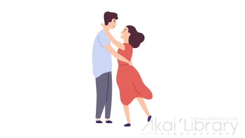 图片素材 扁平情侣拥抱男女日常角色人物-5