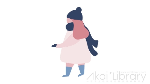 图片素材 扁平女孩子儿童插画卡通日常角色人物-8