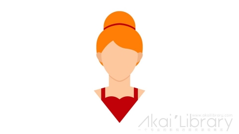 图片素材 扁平女人头像-9