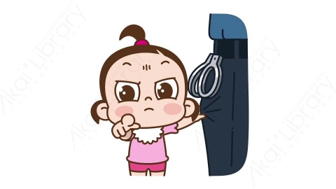 视频素材 可爱呆萌小女孩动态表情包_09_31