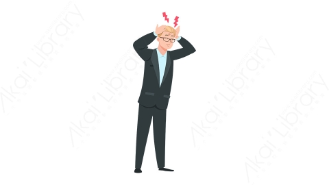 图片素材 扁平商务男人物商务角色-4