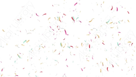 视频素材 喷射爆开彩带纸屑动画视频素材wedding-confetti-6