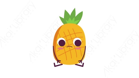 AE模板 菠萝