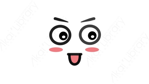 AE模板 高兴表情1