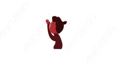 视频素材 舞台欢呼的卡通小人动画视频素材stage-cheering-crowd-character-pack-vintage character6 clapping.zip