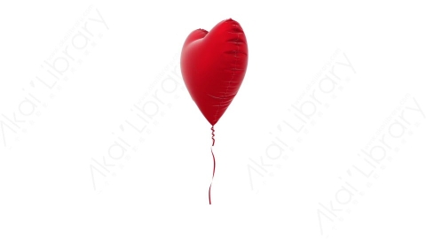 视频素材 红色心形情人节气球飘动动画视频素材valentines-day-heart-4.zip