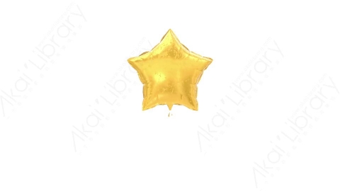 视频素材 黄色金色星星气球飘动视频素材Gold Balloonsv2.zip