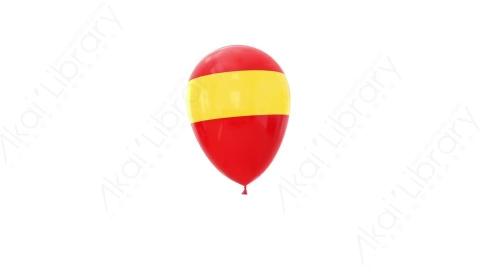 视频素材 中国国旗气球漂浮动画视频素材china-flag-balloons-6.zip
