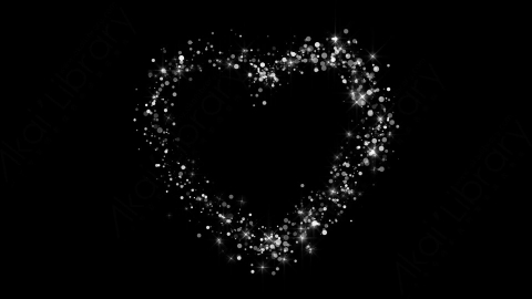 视频素材 心形粒子闪烁动画视频素材hearts2.zip