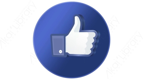 视频素材 点赞喜欢心竖起大拇指图标视频素材Facebook Like Icon – Thumb Up with Circle.zip