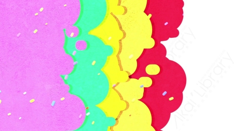 视频素材 彩虹糖屑五彩过渡转场视频素材-02 rainbow and sprinkle transition.zip