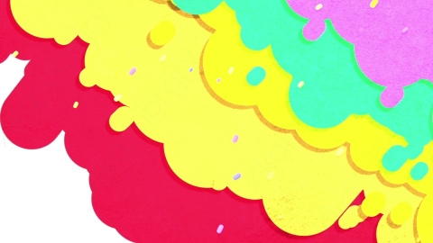 视频素材 彩虹糖屑五彩过渡转场视频素材-03 rainbow and sprinkle transition.zip