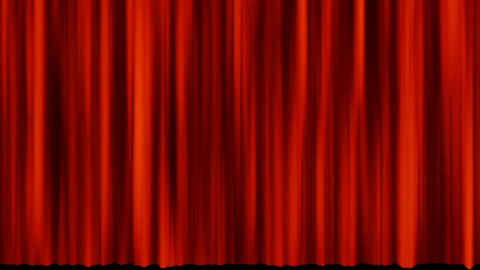 视频素材 红色幕布拉开动画视频素材-Curtain_opening.zip