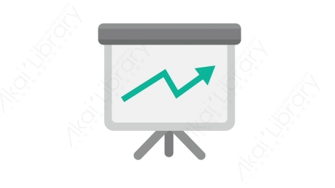 AE模板 24-chart-2图表MG扁平卡通商务办公元素图标