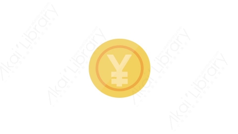AE模板 31-coin-6金币MG扁平卡通商务办公元素图标