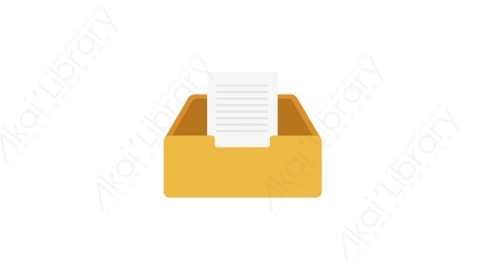 AE模板 21-mail-box邮箱MG扁平卡通商务办公元素图标