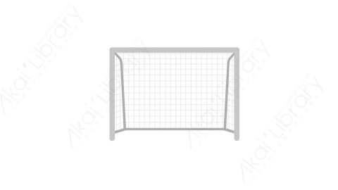 AE模板 15-football-gates-2足球门框MG扁平卡通体育运动器械元素图标