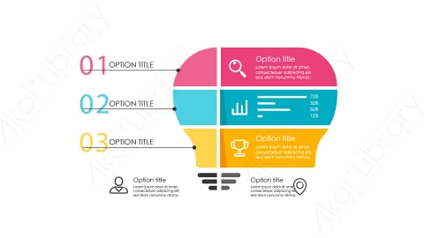 图片素材 扁平业务信息图表集合概念