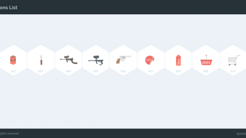 AE模板 MG扁平卡通武器元素图标包-icons__general