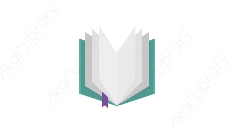 AE模板 05-book-2书课本记事本笔记本MG扁平卡通教育学校教室用具元素图标